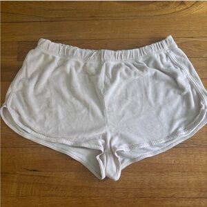 Topshop Cream Lounge Shorts